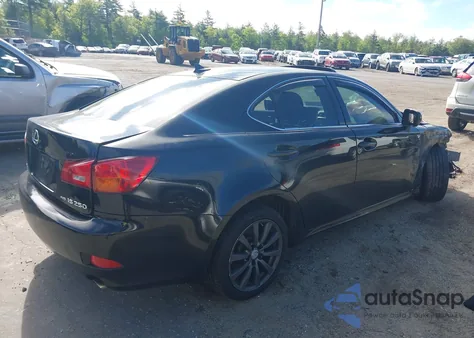 2008 Lexus Is 250 из США, поврежденный, VIN JTHCK262185016474